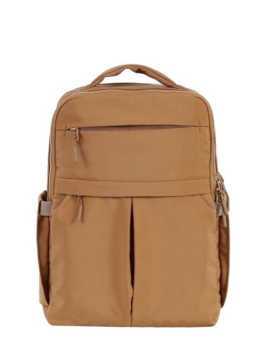 Emmafy Handbags - Emmafy Mini Max Women's Tan Backpack - Everyday City Companion
